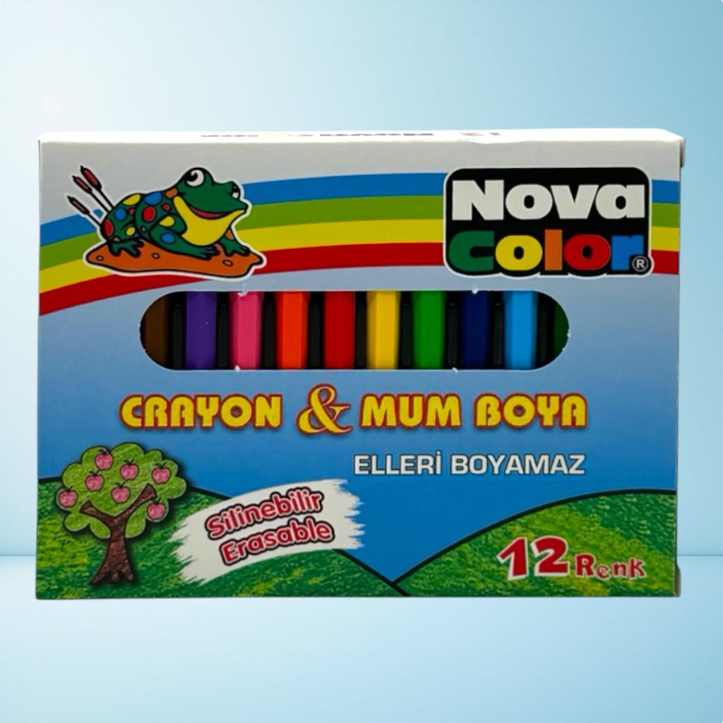 NOVA COLOR MUM BOYA 12 RENK